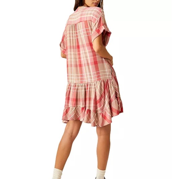 Free People Agnes Plaid Mini in‎ Ballet Combo - Picture 2 of 15